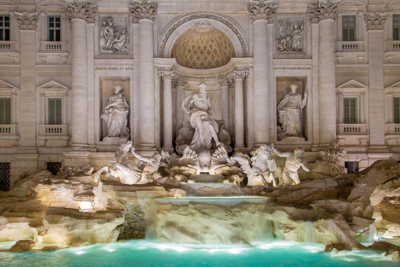 Trevi Ab Aeterno - Amazing View Of The Trevi Fountain Lejlighed Rom Eksteriør billede